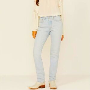 Levi’s 501 W27 (US 4/5) Light Wash High-Rise Straight Jeans Women’s 12501-0557
